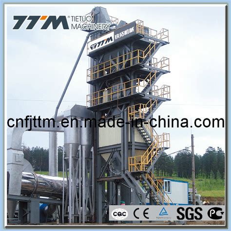 Tph Fixed Stationary Automatic Asphalt Mixing Plant Road Machine