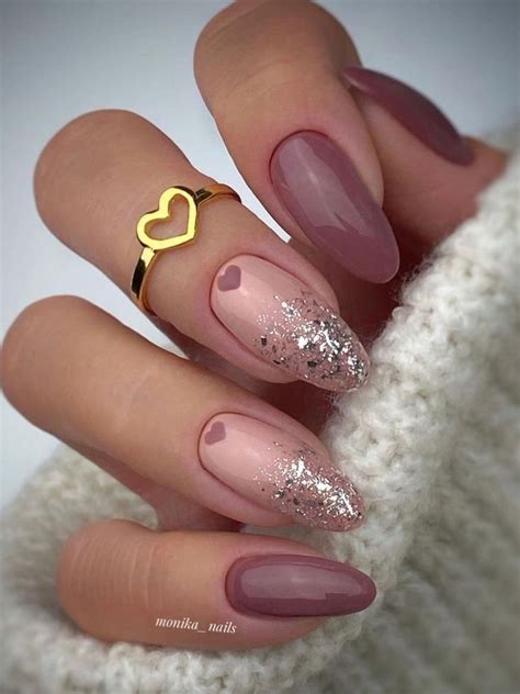 70 Heart Nail Designs That Are So Chic For Year Around Heart Nail Designs Heart Nails