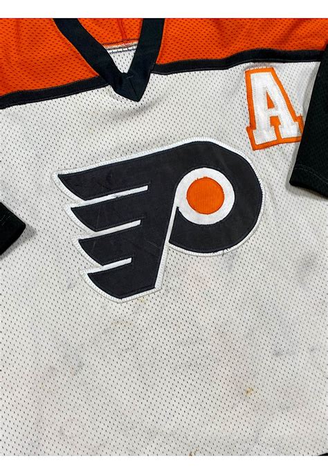 Lot Detail Mark Howe Philadelphia Flyers Game Used Jersey