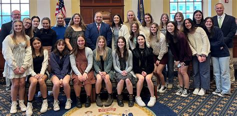 Sen. Baldacci welcomes Bangor High School State Champion Track Team to ...