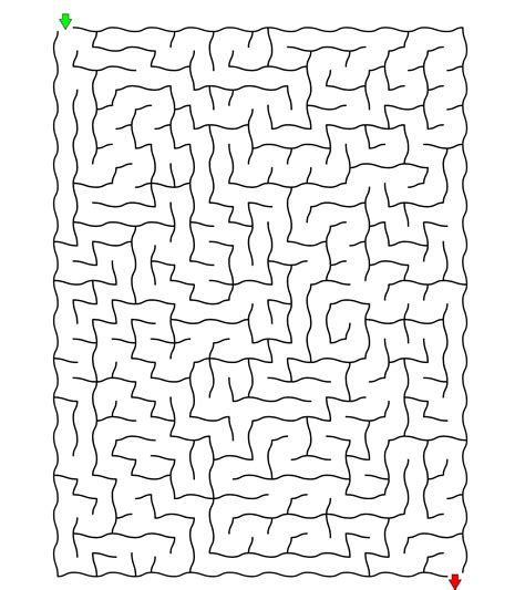 Print Out Mazes 100 Printable Mazes And Answer Sheets Etsy Artofit