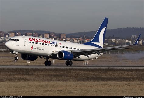 Tc Jgv Anadolu Jet Boeing F Wl Photo By Marco Wolf Id