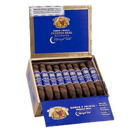 Romeo Y Julieta Reserva Real Nicaragua Midnight Twisted Love Story Arango