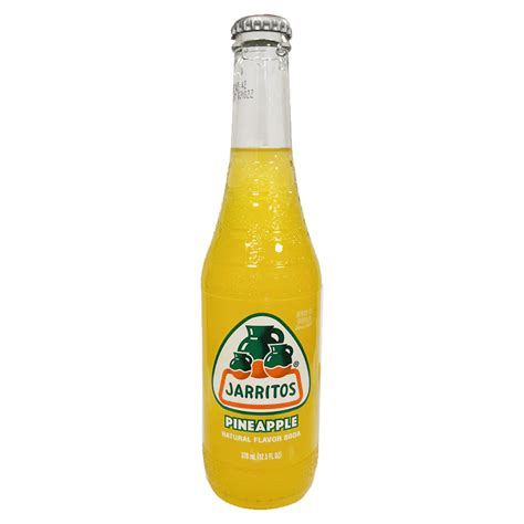 Jarritos Soda Pineapple Flavour 370ml Jarritos 凤梨味苏打汽水 370ml