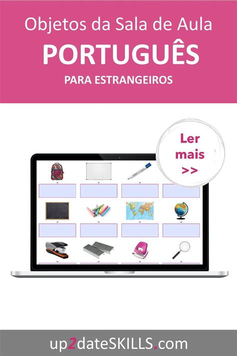 Classroom Objects In Portuguese Picture Dictionary Artofit