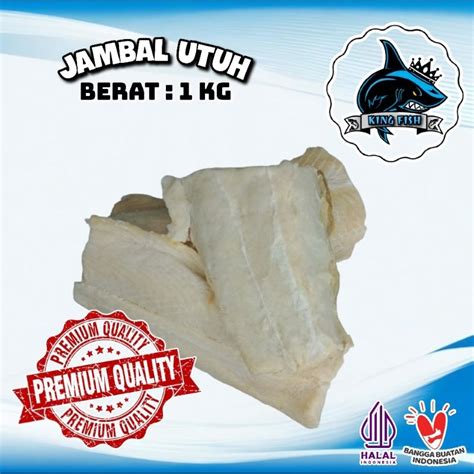 Jual 1KG IKAN ASIN JAMBAL ROTI KERING UTUH TANPA TULANG MURAH