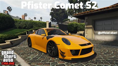 Pfister Comet S Customization Porsche Gta Online Youtube