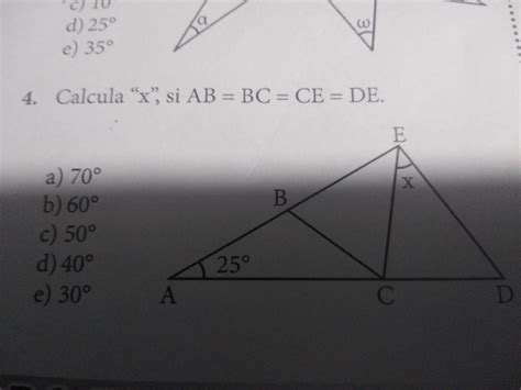 Calcula X Si Ab Bc Ce De Brainly Lat