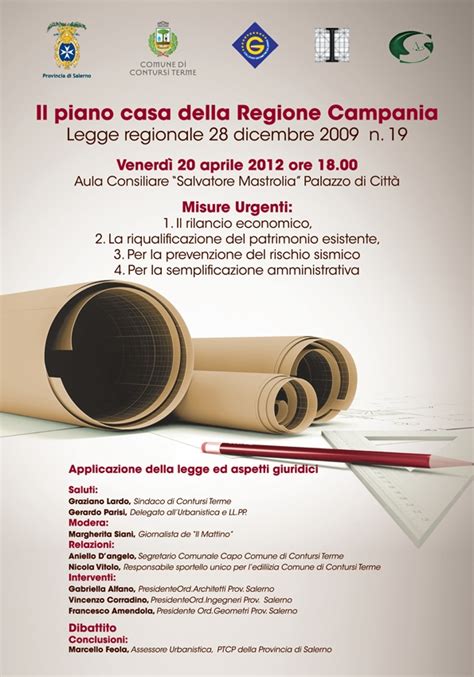 Convegno Il Piano Casa Della Regione Campania POLITICAdeMENTE Il