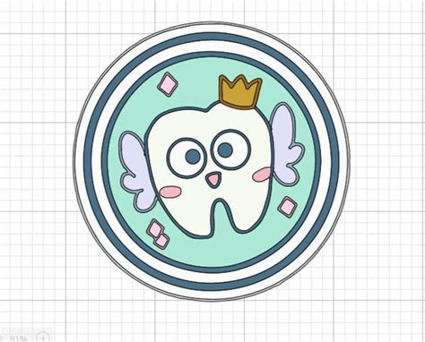 Bluey Tooth Fairy Svg Etsy