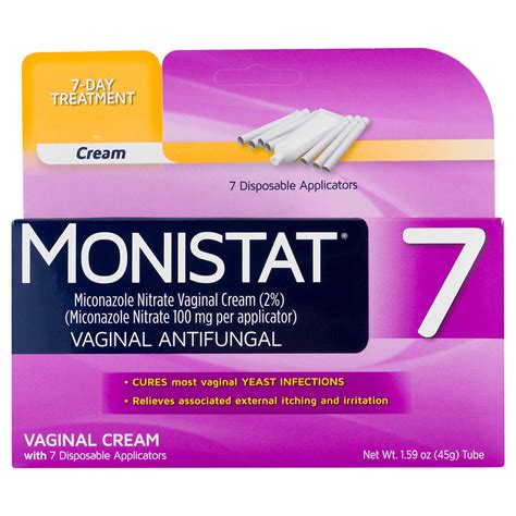 Monistat 7 Day Yeast Infection Treatment Cream Uk — Kingdom States