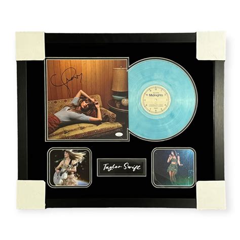 Taylor Swift // Autographed Vinyl Cover + Framed - Signed & Unsigned ...