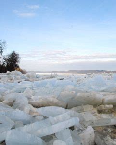 Jamming With An Ice Jam On The Susquehanna River