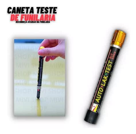 Caneta Teste Mede Espessura Da Pintura E Massa Carro Batido