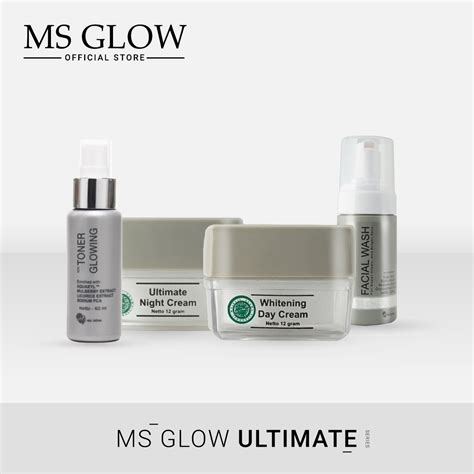 Paket Ultimate Ms Glow Original Msglow Official Ultimate Series 4