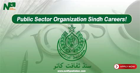 Public Sector Organization Sindh Jobs 2024 Online Apply By Email