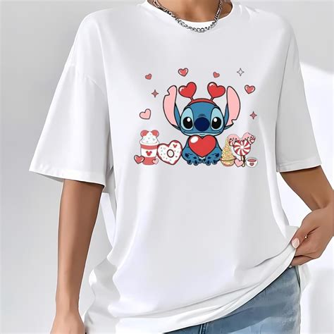 Stitch Valentine S Day Lilo And Stitch Shirt Mechsunshine