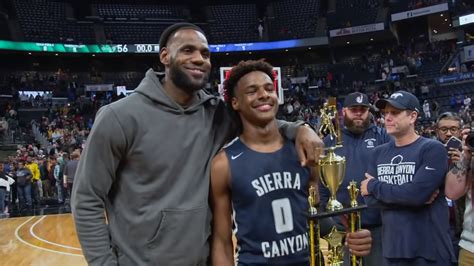 LeBron James Bronny Ne Peut Pas M Appeler Papa Au Travail