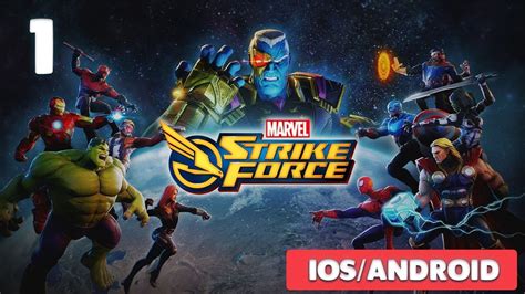 MARVEL STRIKE FORCE IOS ANDROID GAMEPLAY YouTube