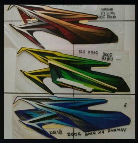 Jual Sticker Striping Ori Standar Rx King Di Lapak Molan