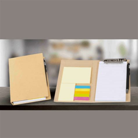 Clip Pad with sticky notes & pen