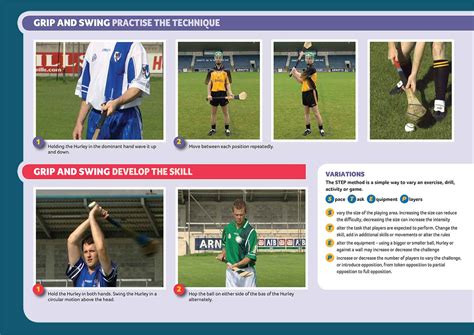 Hurling Skill Cards Player Pathway Coaching Resources