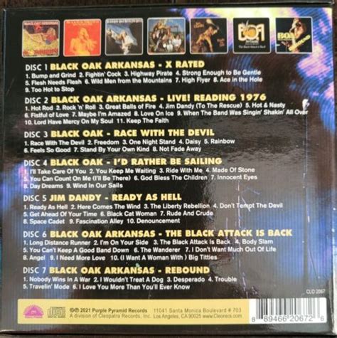 Black Oak Arkansas Jim Dandy To The Rescue Cd Box Set