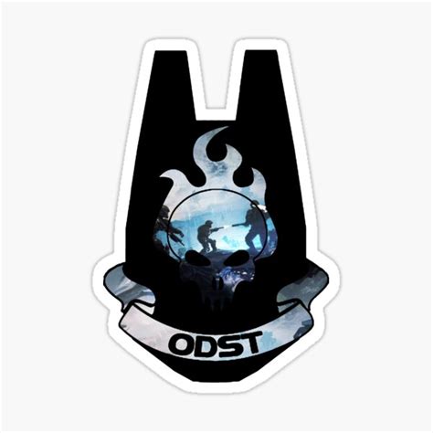 Halo 3 Odst Stickers Redbubble