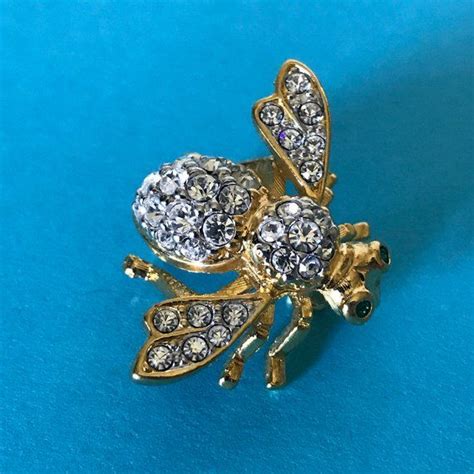 Bee Jewelry, Insect Jewelry, Brooch Necklace, Earrings, Joan Rivers ...