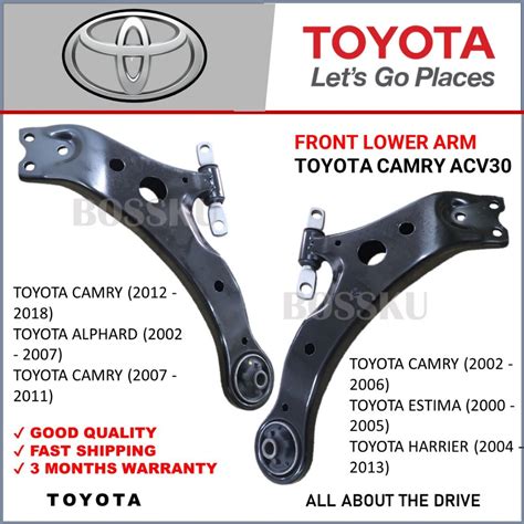 Depan Front Lower Arm Toyota Alphard Anh Mnh Camry Acv Estima