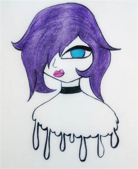 Dripping Girl Coloured By Black Neko21 On Deviantart