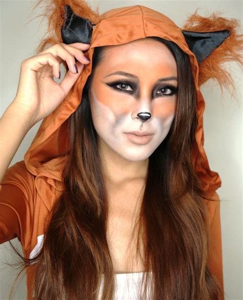 25 Cute Fox Halloween Makeup Ideas For You Instaloverz Fox Makeup