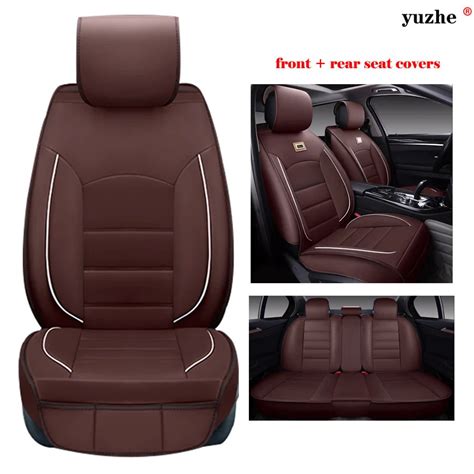 Yuzhe Universal Leather Car Seat Covers For Lexus RX LX NX EX CT RC IS