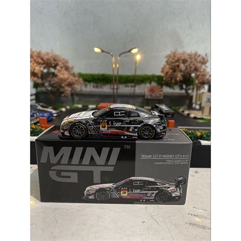 Jual Minigt Nissan Gt R Nismo Gt3 10 Tanax Gainer Gtr Super Gt 2022 Series Shopee Indonesia