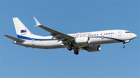 A62 001 Royal Australian Air Force Boeing 737 8 BBJ MAX