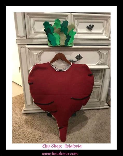 Radish Costume Vegetable Costume Fruit Costume | Etsy