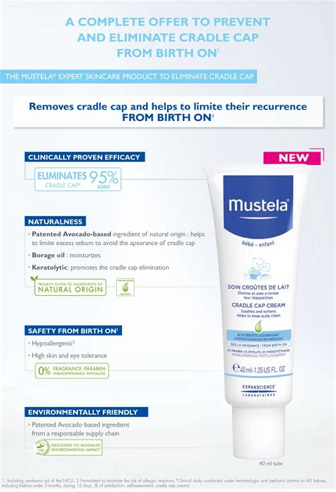 Mustela Cradle Cap Cream 40ml Edamama