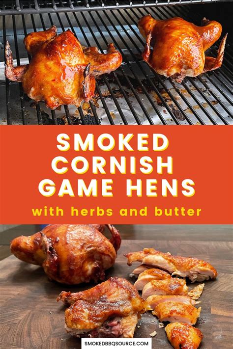 Smoked Cornish Game Hens Recette