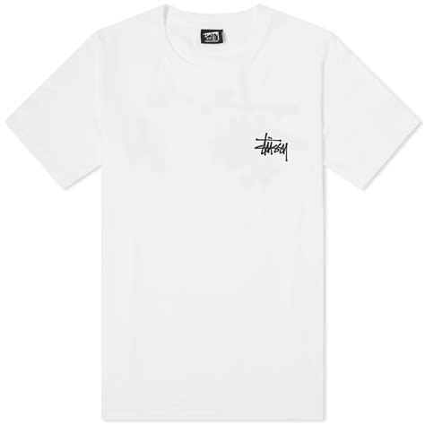 Stussy Basic Stussy T-Shirt White | END. (GB)