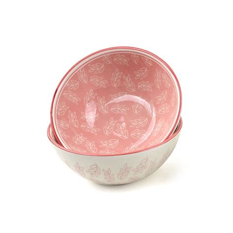 Tigela Oxford Cerâmica para Sopas 600 ml 16 cm Rosa AB37 no Shoptime