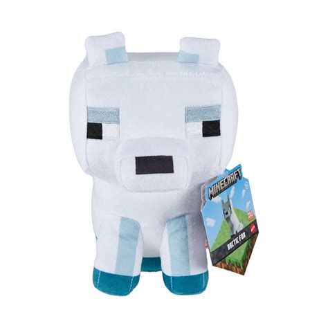 Minecraft Arctic Fox 8 Inch Basic Plush Entertainment Earth