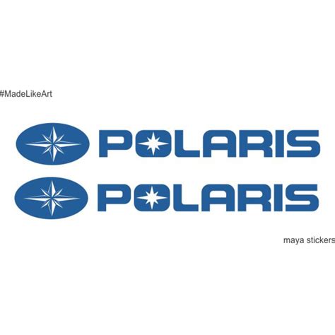 Polaris Logo Decal Buy Online India Pair Of 2 Logo Stickers