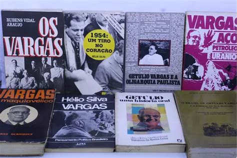 Coleção 7 Livros Sobre Getúlio Vargas 1954 Um Tiro No Coração A