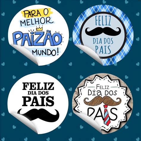 100 Adesivos Dia Dos Pais Shopee Brasil