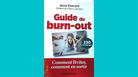 Le Guide Du Burn Out Livre De D Veloppement Personnel