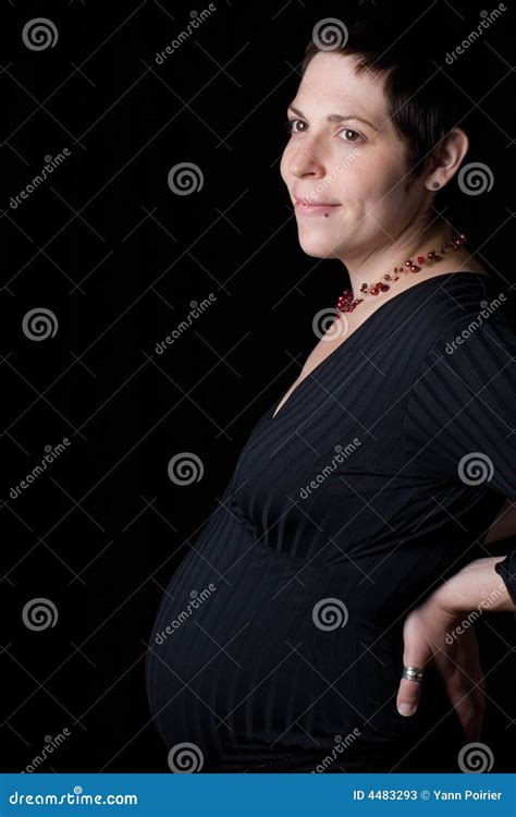 Profil De Femmes Enceintes Image Stock Image Du Grossesse 4483293