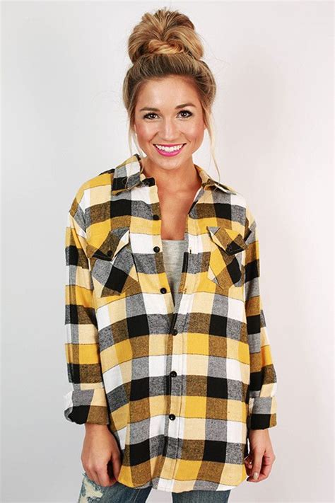 Cozy For Days Unisex Flannel In Yellow Flannel Fashion Yellow Flannel Shirt Cutie Clothes