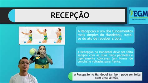 Aula 17 3º Ano Educação Física Fundamentos do Handebol recepção