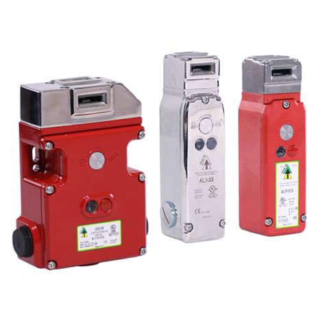 Solenoid Controlled Safety Interlock Switches With Power To Lock Idem Safety Switches