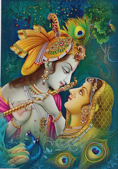 Beautiful Paintings Of Radha Krishna